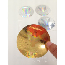 Etiqueta engomada anti falsa del laser holográfico 3D